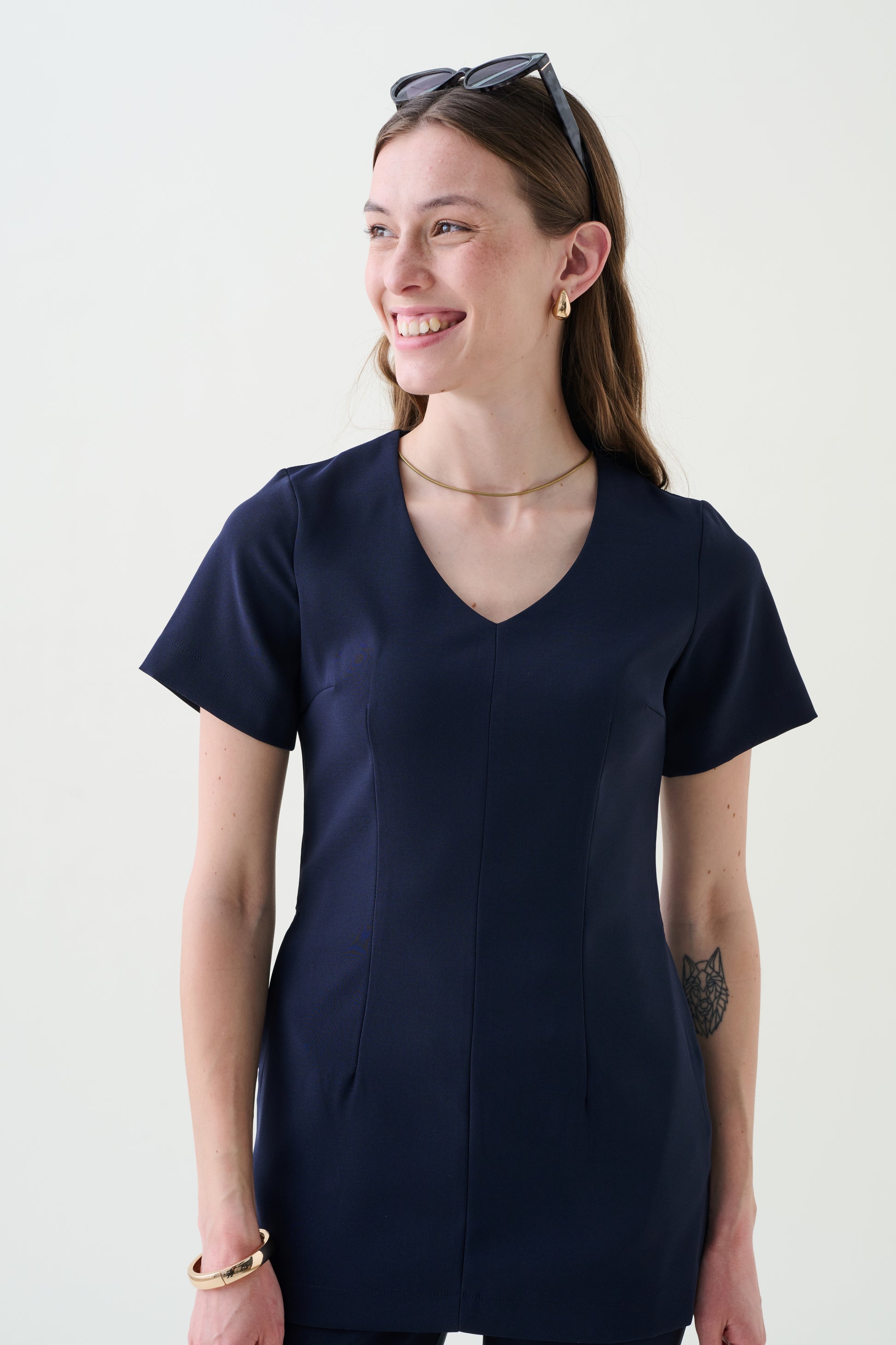 Navy Viva Tunic