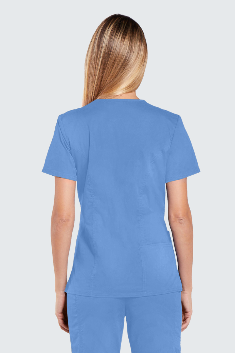 Cherokee Core Stretch Ladies V-Neck Top