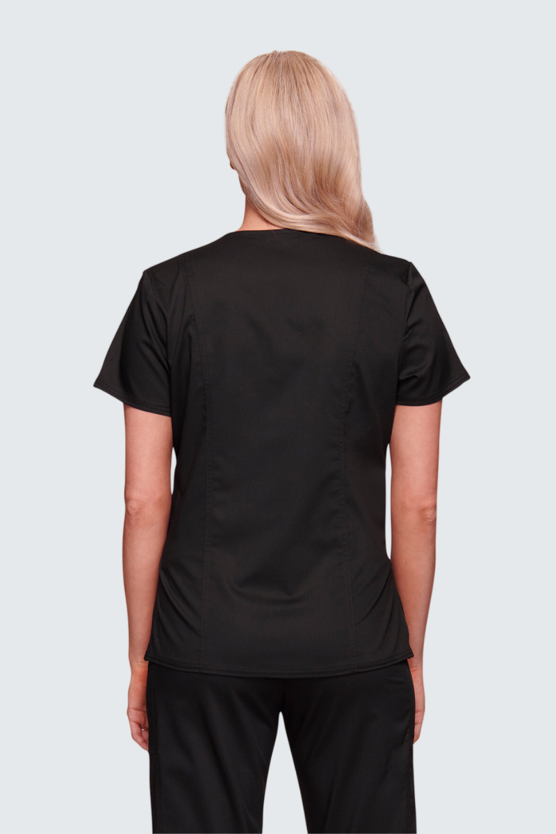 Cherokee Revolution Maternity Mock Wrap Top