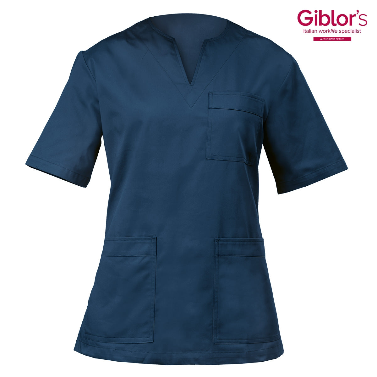 Ladies Margherita Luxsatin Regular Fit Scrub Top