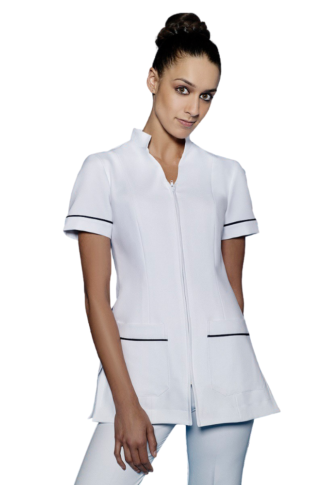 Women White Tunics for Work | White Tunic Top